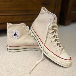 Converse Chuck 70 Hi - PARCHMENT (Never Worn)